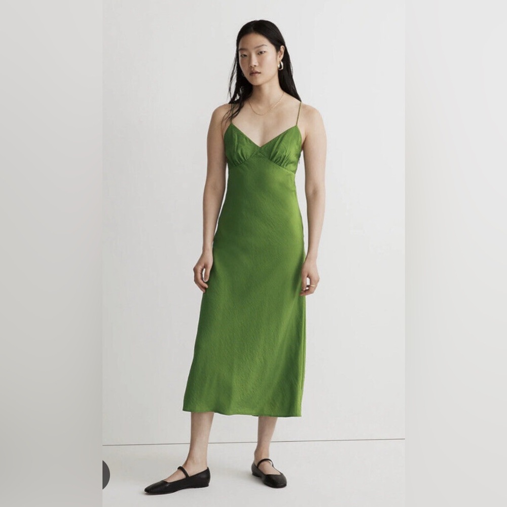Madewell Layton Midi Slip Dress